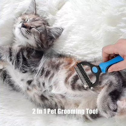 Professional Grooming & Deshedding Comb - Your Pet’s New Best Friend!