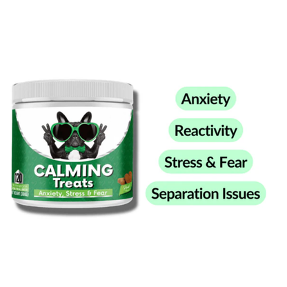 120 Tasty Calming Treats for Stress, Anxiety & Fear