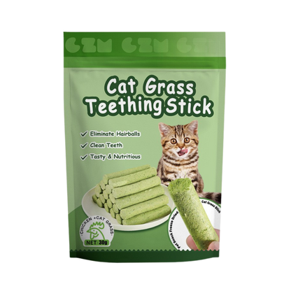 Cat Grass Teething Sticks