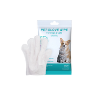 Pet Cleaning Gloves Wipes for Dogs & Cats